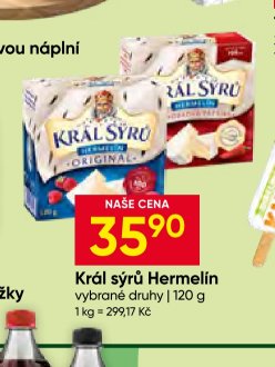 Král sýrů Hermelín