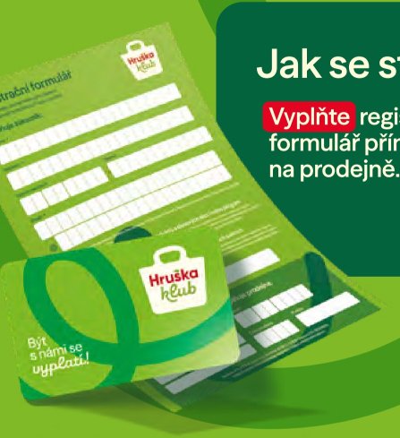 registrační formulář
