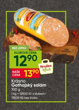 Krásno Gothajský salám