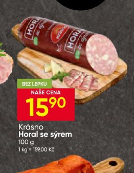 Krásno Horal se sýrem