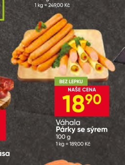 Váhala Párky se sýrem