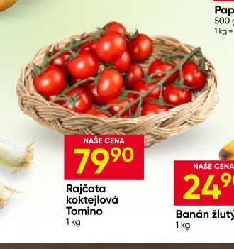 Rajčata koktejlová Tomino 1 kg