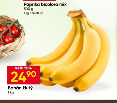 Banán žlutý 1 kg