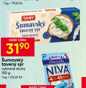 Šumavský tavený sýr
