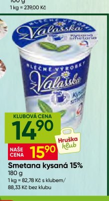 Smetana kysaná 15%