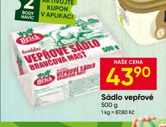 Sádlo vepřové