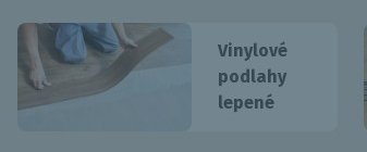 Vinylové podlahy lepené