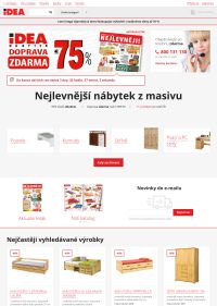 akční leták IDEA nábytek 28.7.2026-4.8.2026