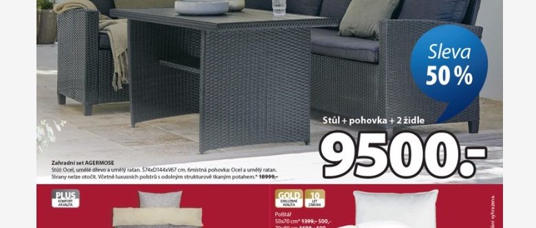 Zahradní set AGERMOSE - Jysk akcniletaky.com