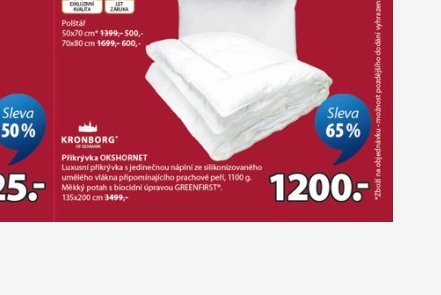 KRONBORG přikrývka OKSYNT - Jysk akcniletaky.com