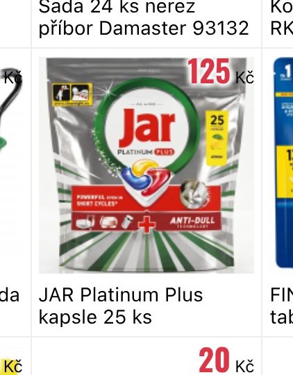 JAR Platinum Plus kapsle 25 ks