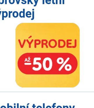 Obrovský letní výprodej