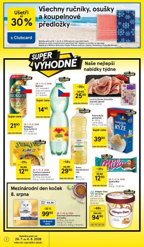 akční leták Tesco 29.7.2026-4.8.2026