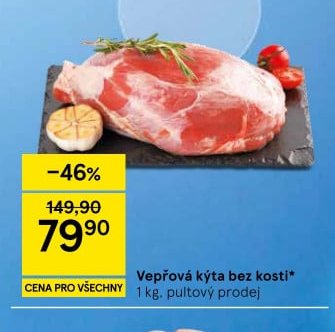 Vepřová kýta bez kosti