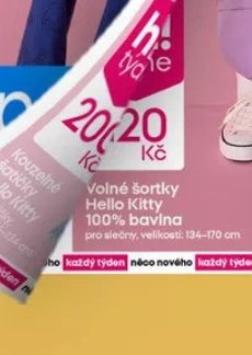 Volné šortky Hello Kitty