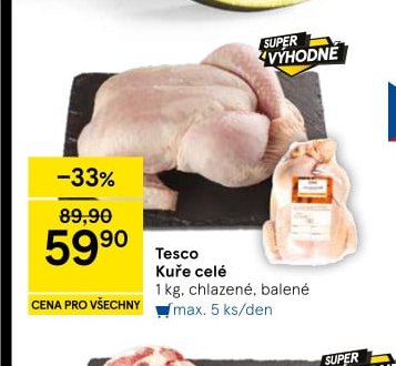 Tesco Kuře celé