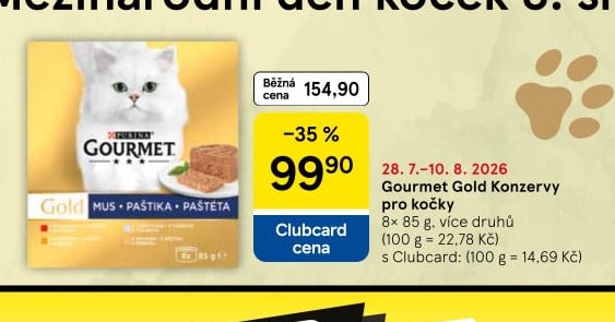 Gourmet Gold Konzervy pro kočky