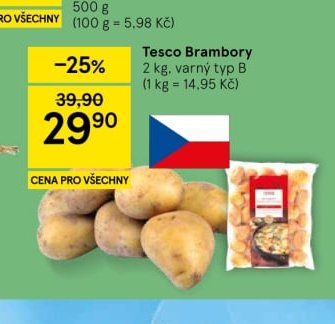 Tesco Brambory