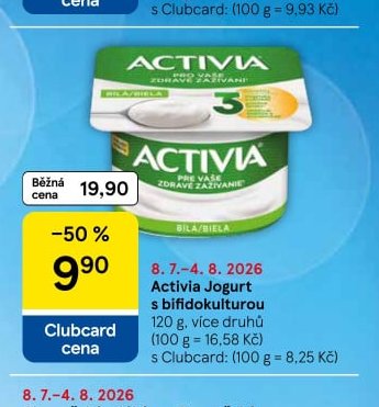 Activia Jogurt s bifidokulturou