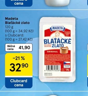 Madeta Blaťácké zlato