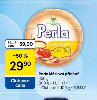 Perla Máslová příchuť