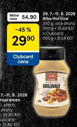 Alba Hořčice 350 g