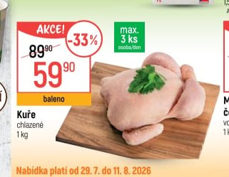Kuře chlazené