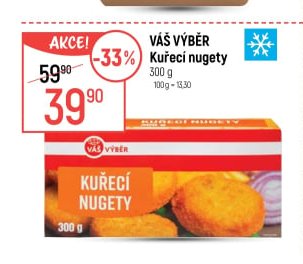 Váš Výběr Kuřecí nugety