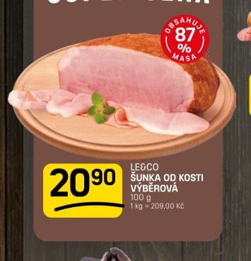 LE&CO ŠUNKA OD KOSTI VÝBĚROVÁ