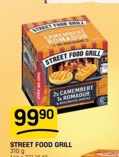 Street Food Grill Camembert