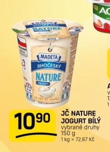 JČ Nature jogurt bílý