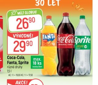 Coca-Cola, Fanta, Sprite