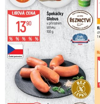 Špekáčky Globus