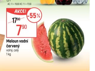 Meloun vodní červený
