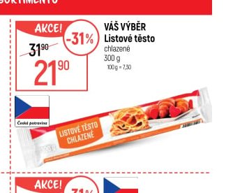 Váš Výběr Listové těsto