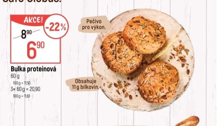 Bulka proteinová 60 g