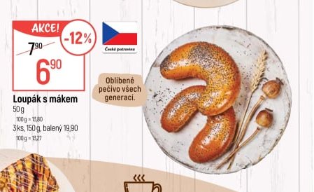 Loupák s mákem 50 g