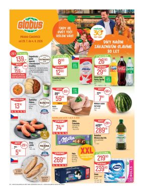 akční leták Globus 29.7.2026-4.8.2026
