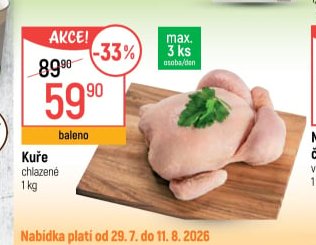 Kuře chlazené