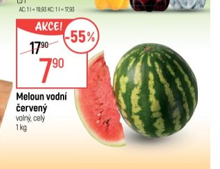 Meloun vodní červený