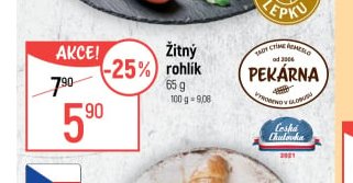 Žitný rohlík