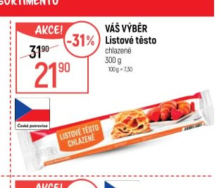 Váš Výběr Listové těsto