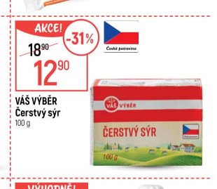 Váš Výběr Čerstvý sýr