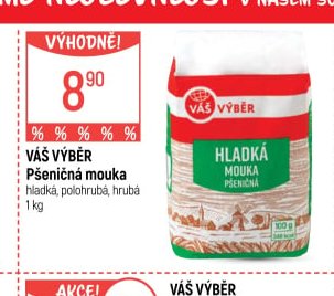Váš výběr Pšeničná mouka