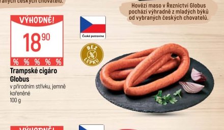 Trampské cigáro Globus