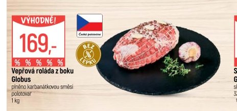 Vepřová roláda z boku Globus