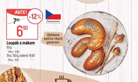 Loupák s mákem