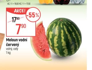 Meloun vodní červený