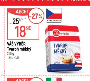 Váš Výběr Tvaroh měkký