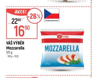 Váš Výběr Mozzarella